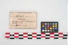 Etikett zu Bronzeknotenarmreif (NHMW-PRAE-026192)